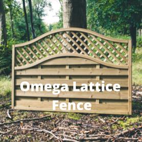 Omega Lattice fence
