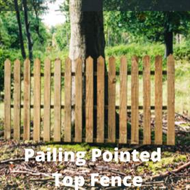 treeway pairing pointed fence