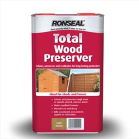 Ronseal total wood preserver