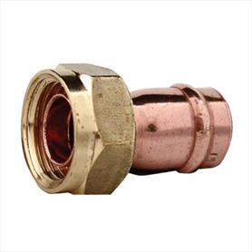 15mm x 3/4" Copper Solder Ring Straight Tap Connector
