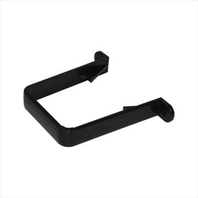 65mm Square Downpipe Bracket Black