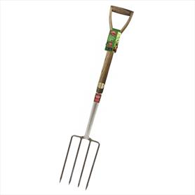 Ambassador Ash Handle Stainless Steel Digging Fork