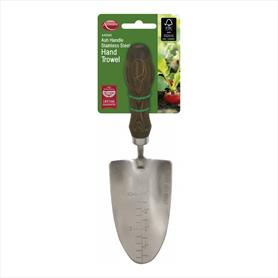 Ambassador Ash Handle Stainless Steel Hand Trowel