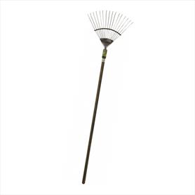 Ambassador Ash Handle Stainless Steel Lawn Rake