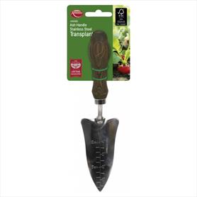 Ambassador Ash Handle Stainless Steel Transplanter