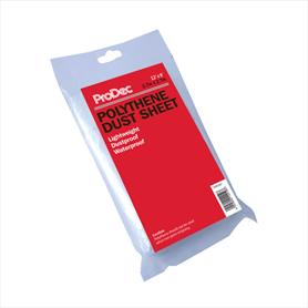 ProDec Polythene Dust Sheet 3.7m x 2.7m