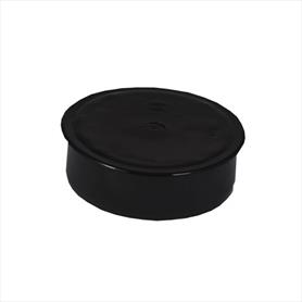 Soil Solvent Weld 110mm Socket Plug Black