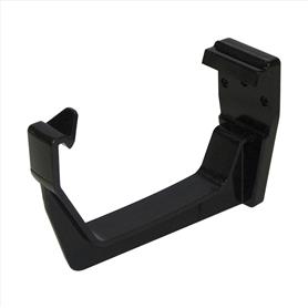 Square Line Guttering Fascia Bracket Black