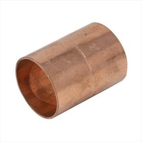 8mm Copper Coupler Endfeed