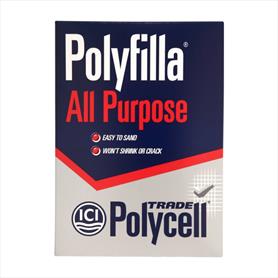 Polycell Polyfilla All Purpose Powdered Filler 2kg Trade