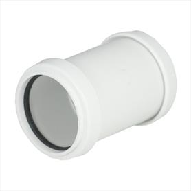 Waste Push Fit 32mm Coupling White